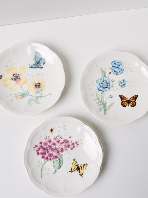 Butterfly Meadow Party Plates Set Of 6